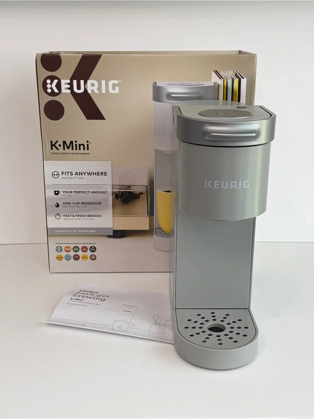 Keurig K-Mini Single Serve Coffee Maker “Studio Grey”